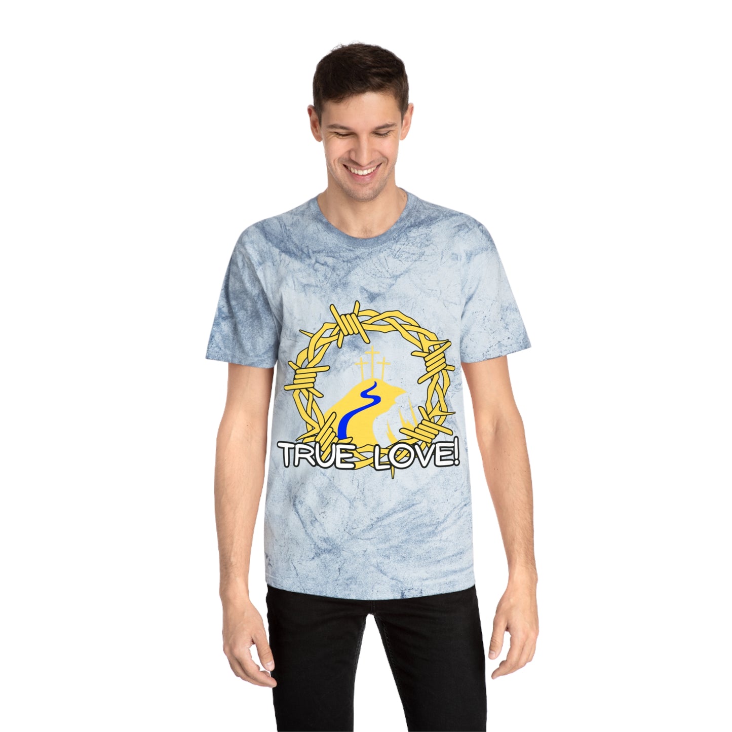 True Love T-Shirt — Crown of Thorns Graphic Christian Tee
