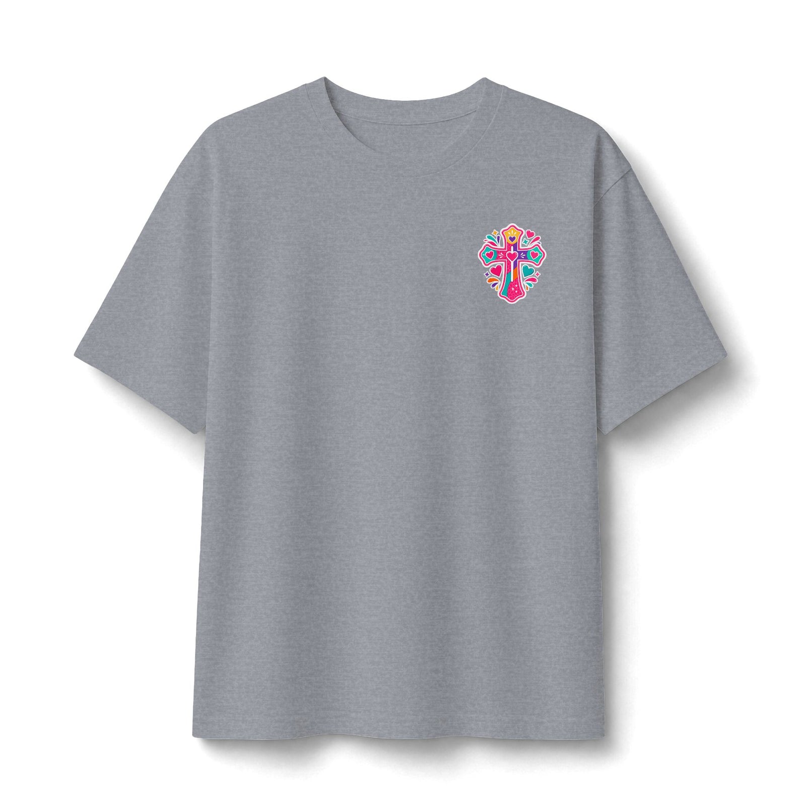 Christian Front Row Tee — "I Am a Front Row Christian" Colorful Faith T‑Shirt
