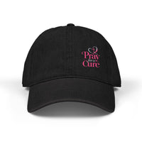 Load image into Gallery viewer, "Pray for a Cure" Embroidered Baseball Cap