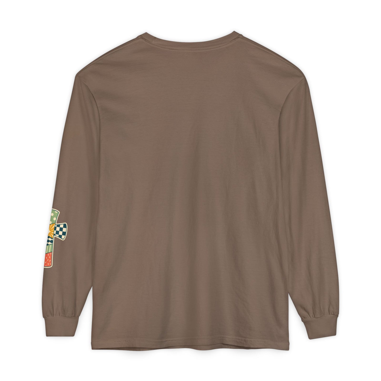 Pray, God, Repeat Long Sleeve Tee — 1 Thessalonians 5:17 Christian Shirt