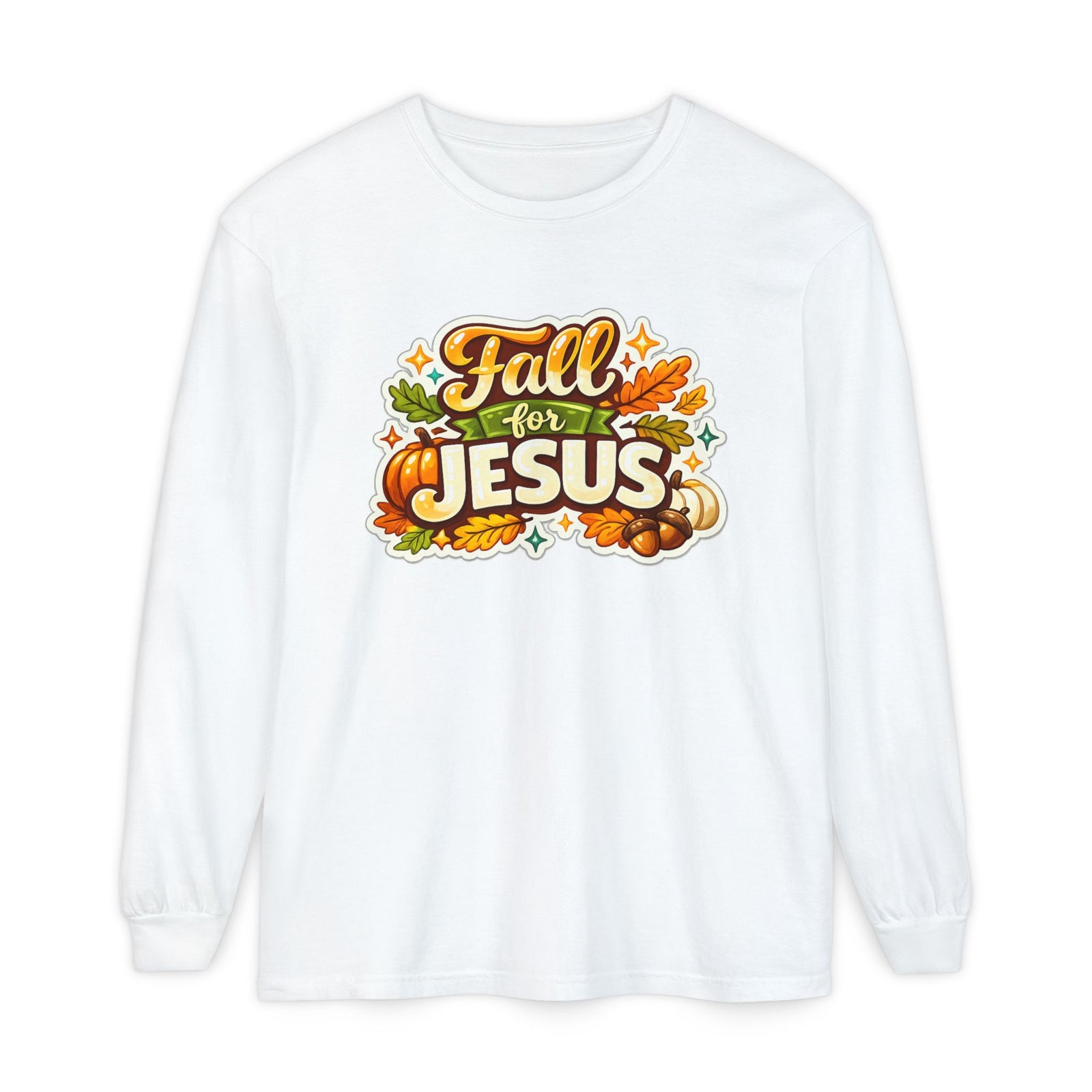 Fall for Jesus Long Sleeve Tee