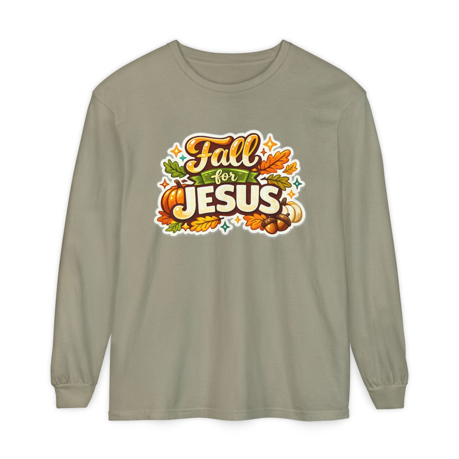 Fall for Jesus Long Sleeve Tee