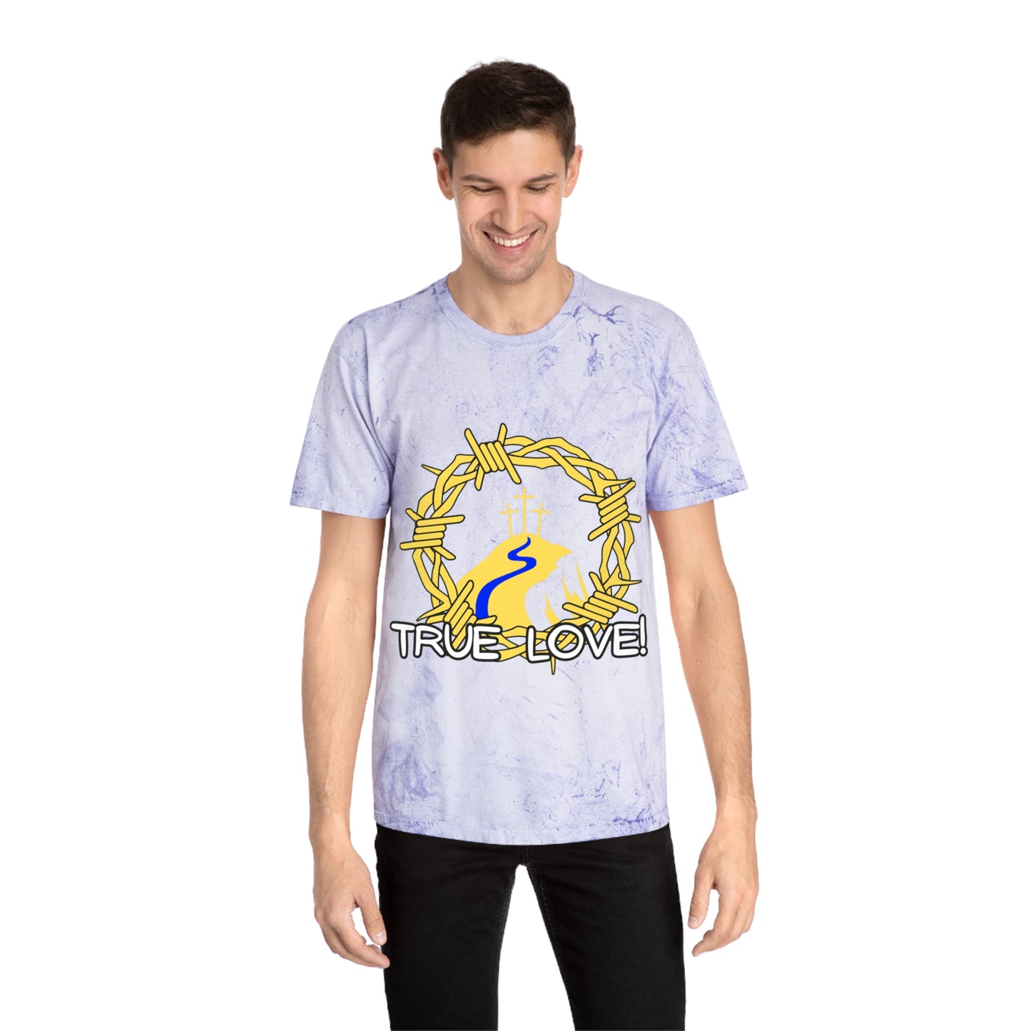 True Love T-Shirt — Crown of Thorns Graphic Christian Tee