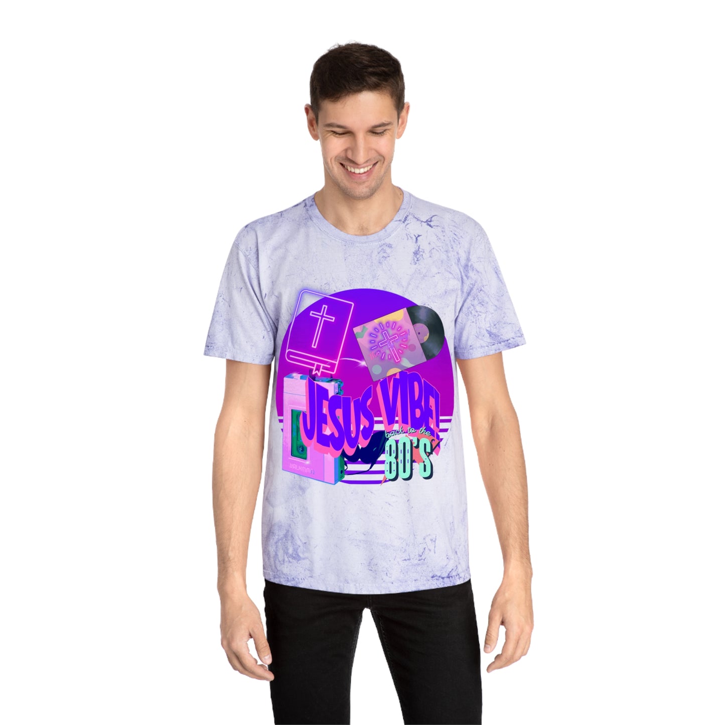 Jesus Vibe 80s T-Shirt — Retro Christian Graphic Tee