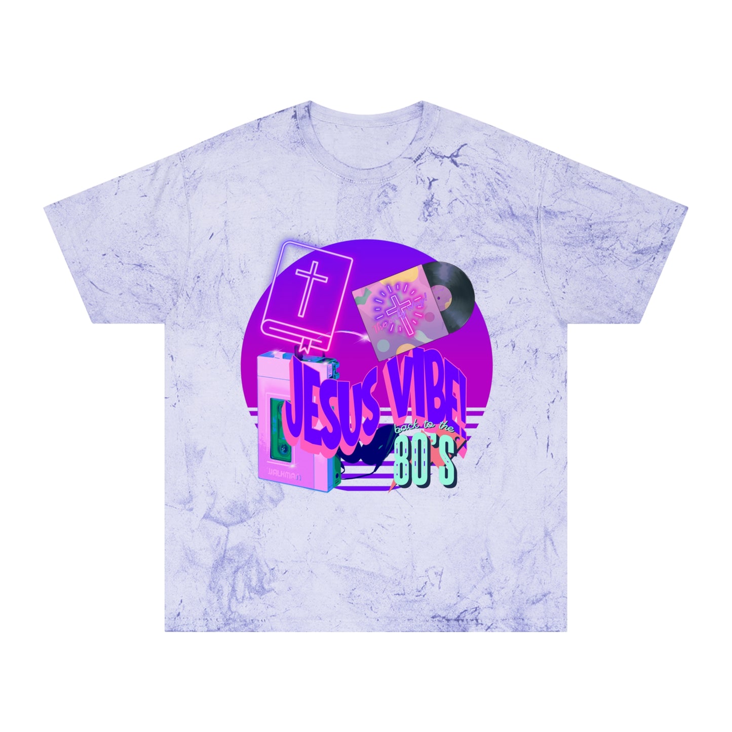 Jesus Vibe 80s T-Shirt — Retro Christian Graphic Tee