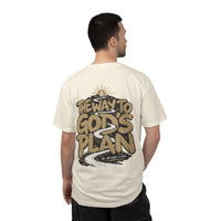 Load image into Gallery viewer, Romans 8:28 "The Way to God's Plan" T-Shirt