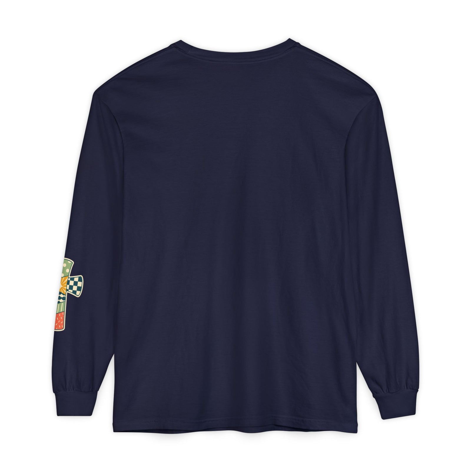 Pray, God, Repeat Long Sleeve Tee — 1 Thessalonians 5:17 Christian Shirt