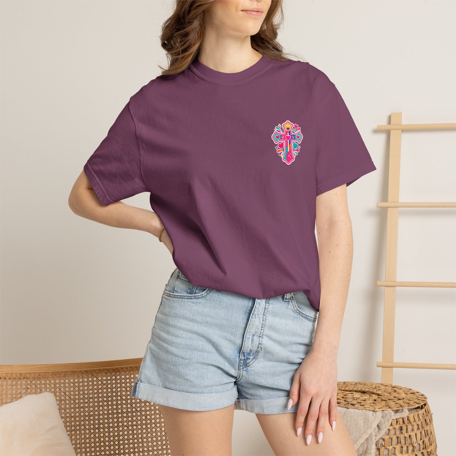Worship Music T-Shirt — "I Sing to Worship Music Loud in My Car" Graphic Tee