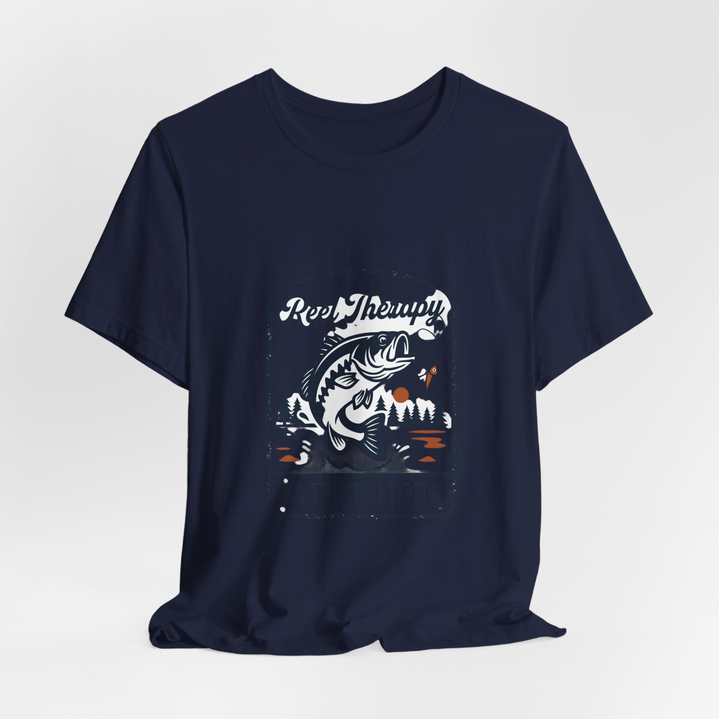 Reel Therapy Father Mode Tee | Fishing Dad shirt, Retro Outdoors Father’s Day