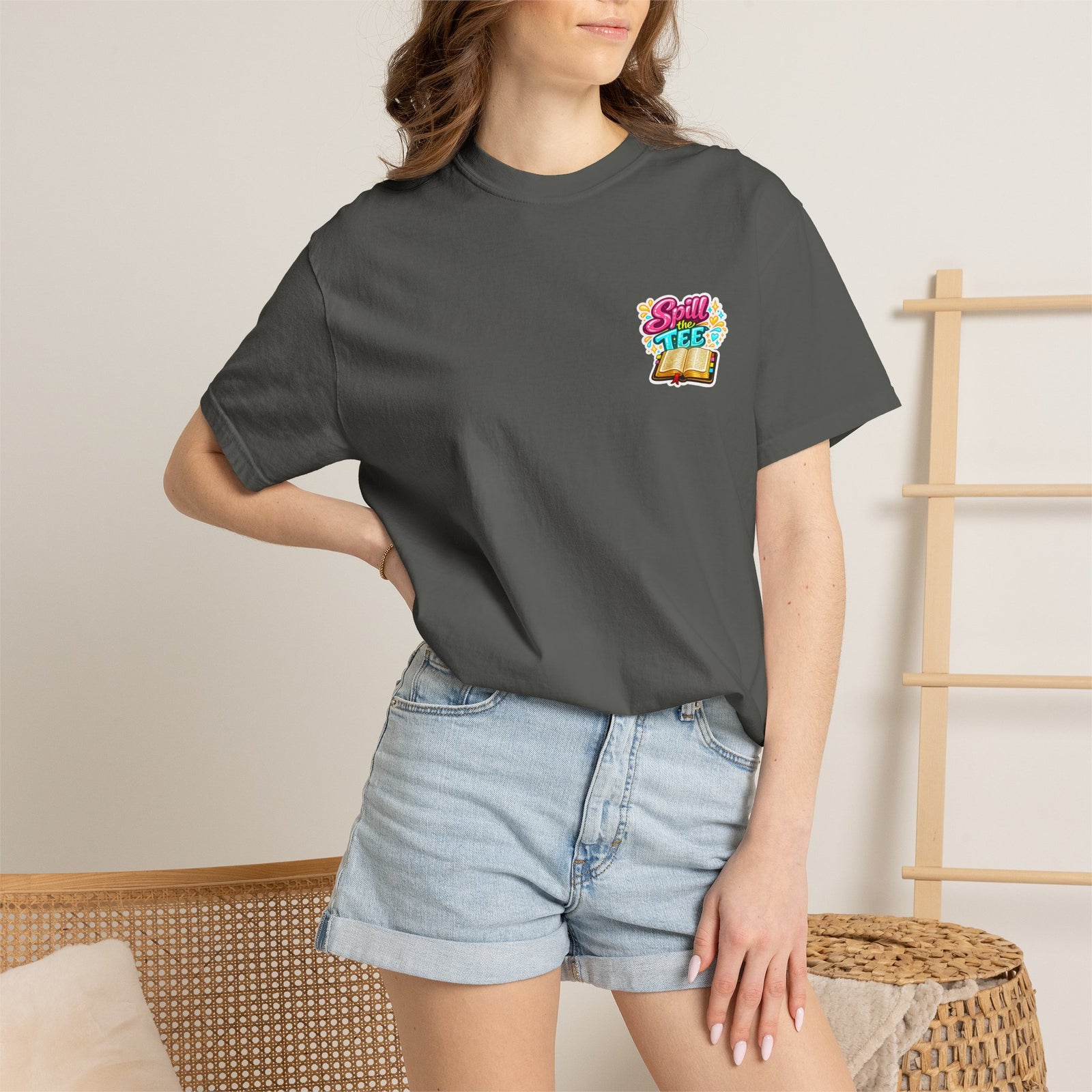 T-Shirt — “I Turn My Worries Into Prayers” Colorful Inspirational Tee