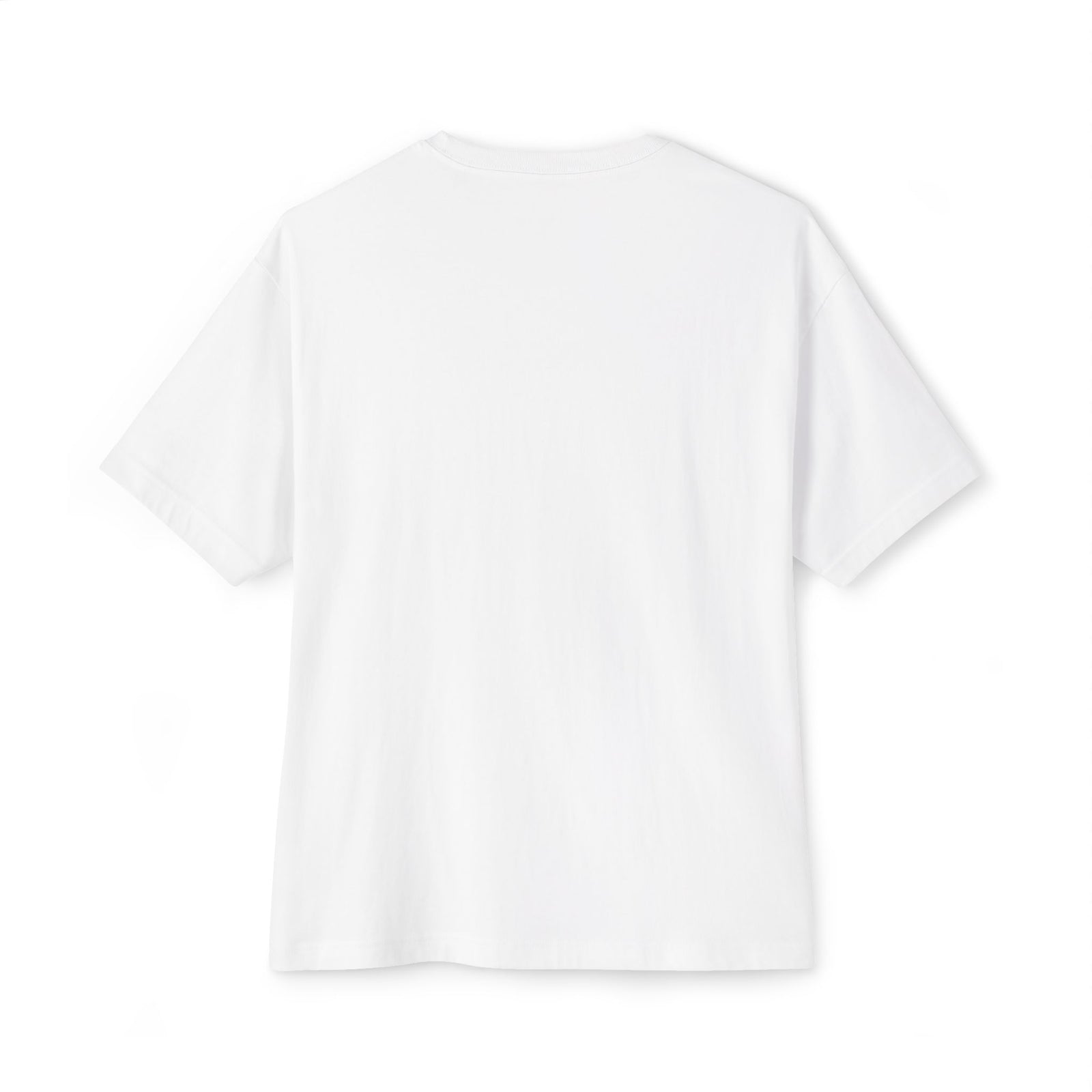 Faith Floral Boxy Tee — Oversized White Graphic T-Shirt with Floral "FAITH" Design
