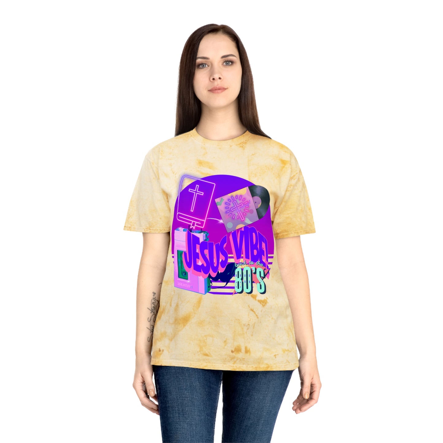 Jesus Vibe 80s T-Shirt — Retro Christian Graphic Tee