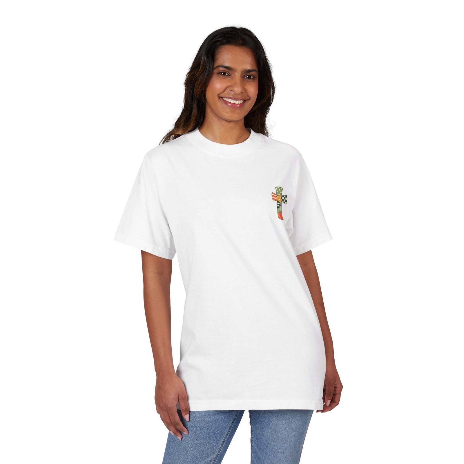 Pray On, Repeat T-Shirt — Christian Graphic Tee (1 Thessalonians 5:17)