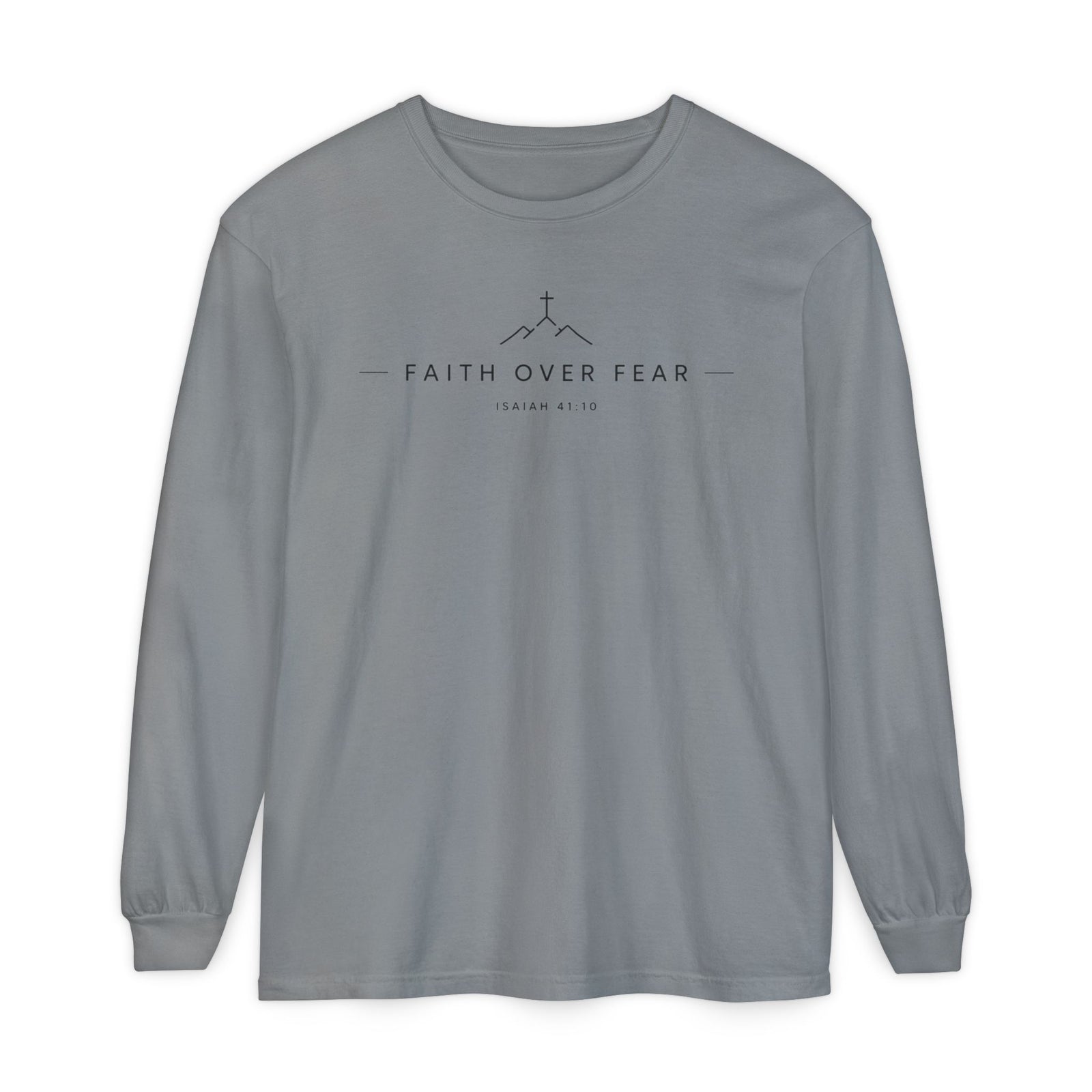 Faith Over Fear Long Sleeve Tee