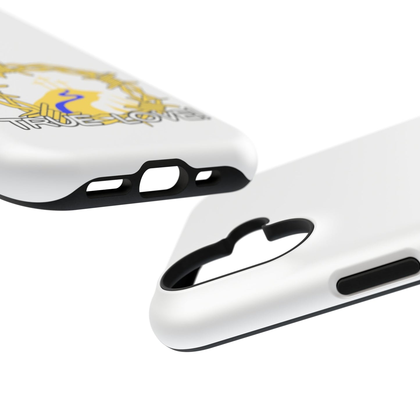 Impact-Resistant Phone Case — 'True Love' Crown of Thorns Faith Design