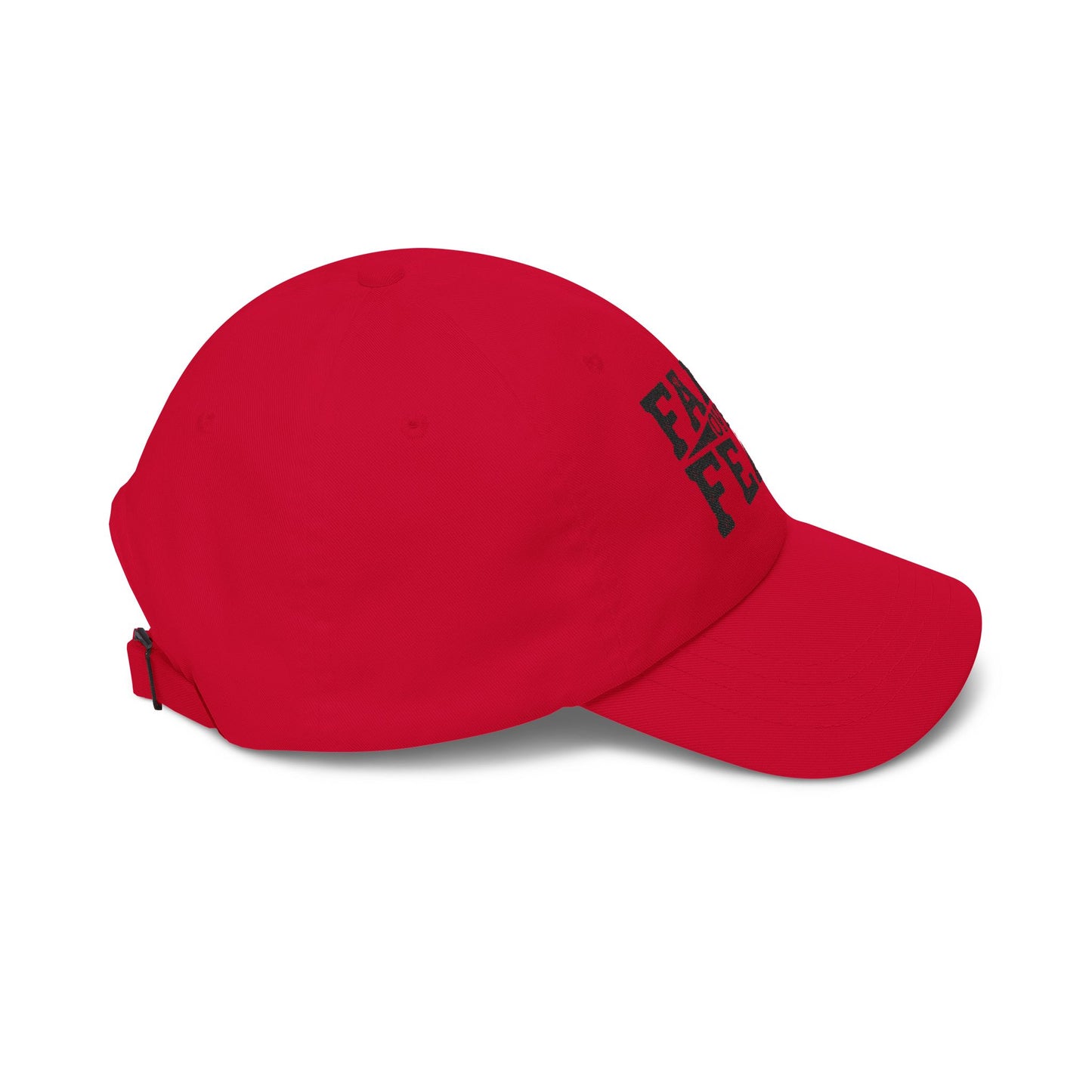 Faith Over Fear Dad Cap — Embroidered Inspirational Baseball Hat