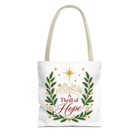 Load image into Gallery viewer, "A Thrill of Hope" Tote Bag