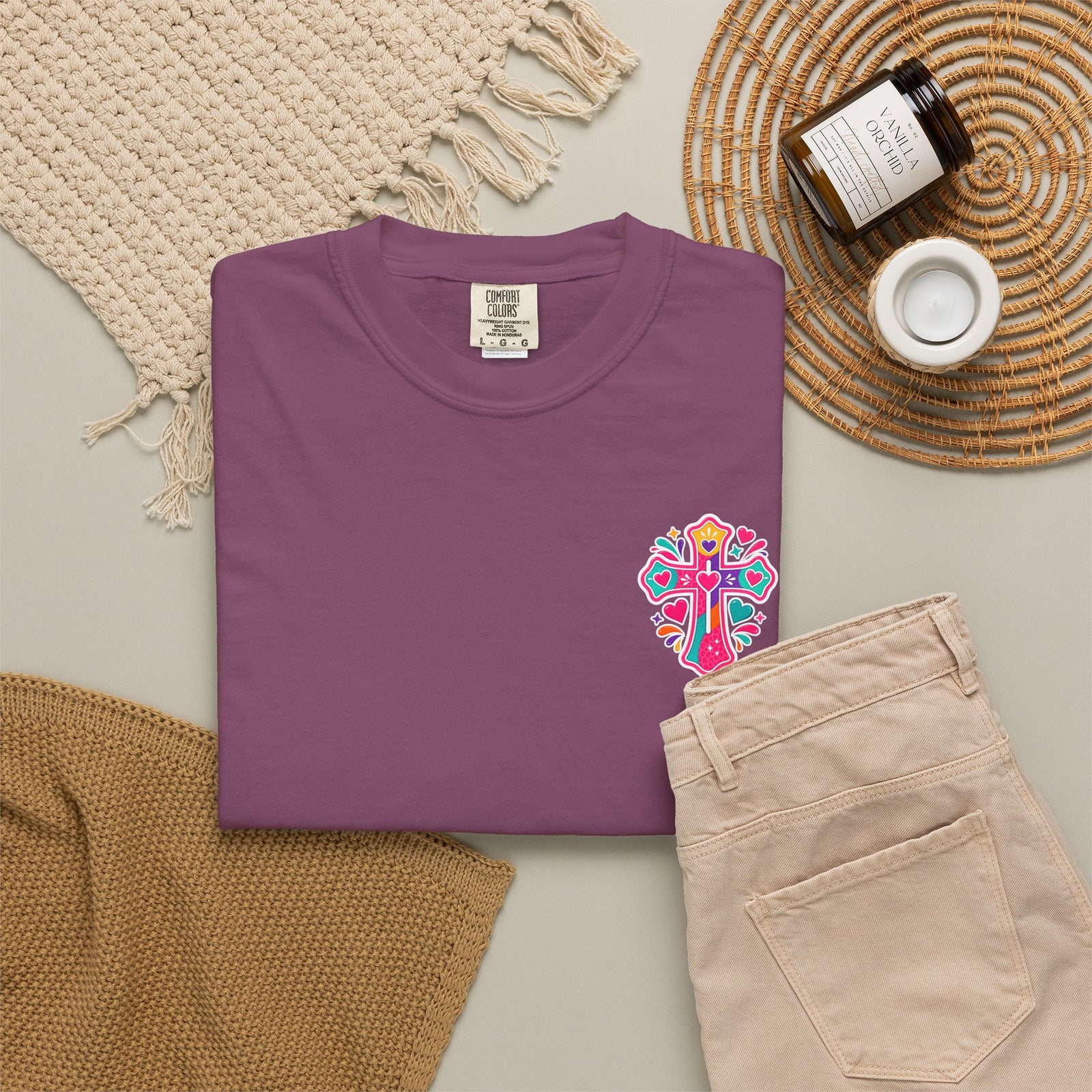 Christian T-Shirt — Colorful Faith Tee