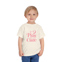 Load image into Gallery viewer, Toddler "Pray for a Cure" Short Sleeve Tee