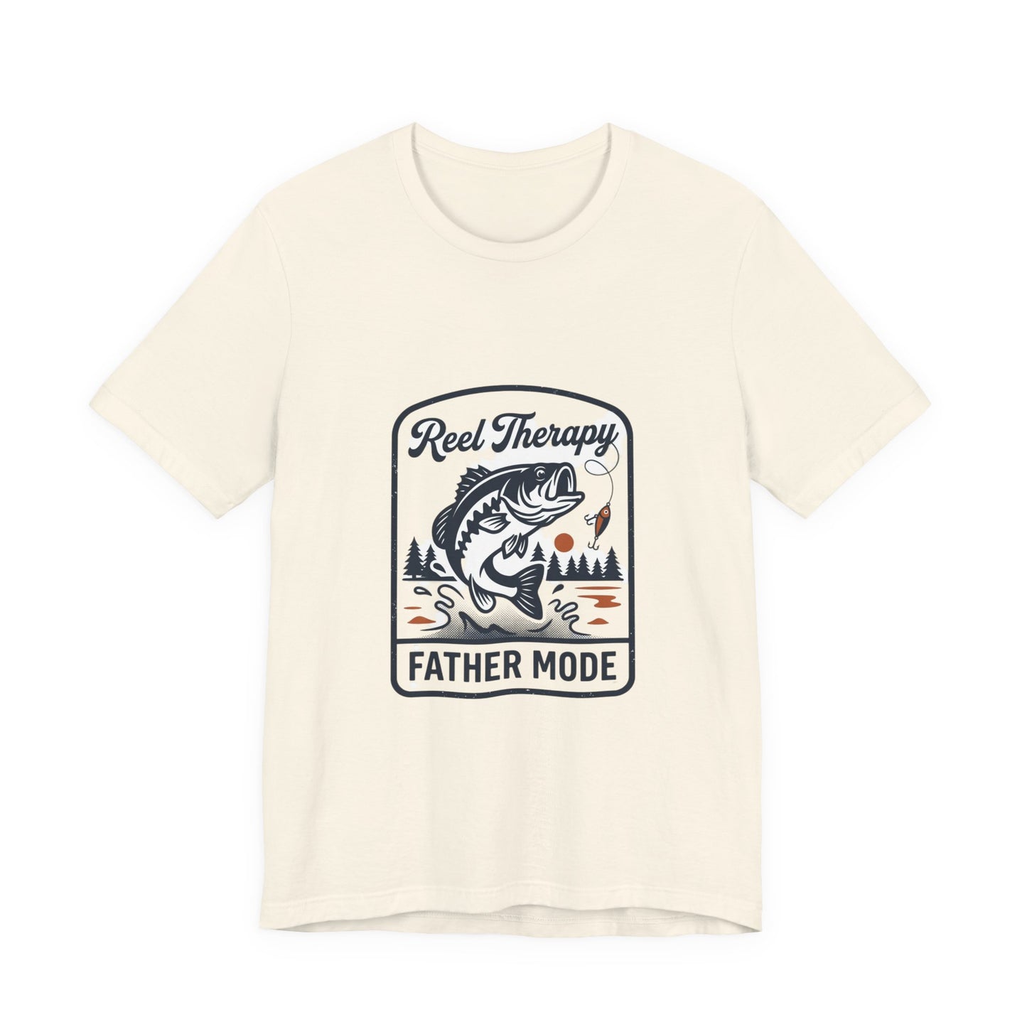 Reel Therapy Father Mode Tee | Fishing Dad shirt, Retro Outdoors Father’s Day
