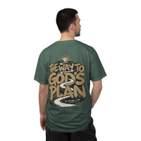 Load image into Gallery viewer, Romans 8:28 "The Way to God's Plan" T-Shirt