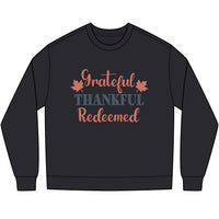 Load image into Gallery viewer, Grateful Thankful Redeemed Long Sleeve Tee