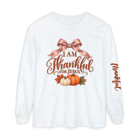 Load image into Gallery viewer, "I Am Thankful" Long Sleeve Tee