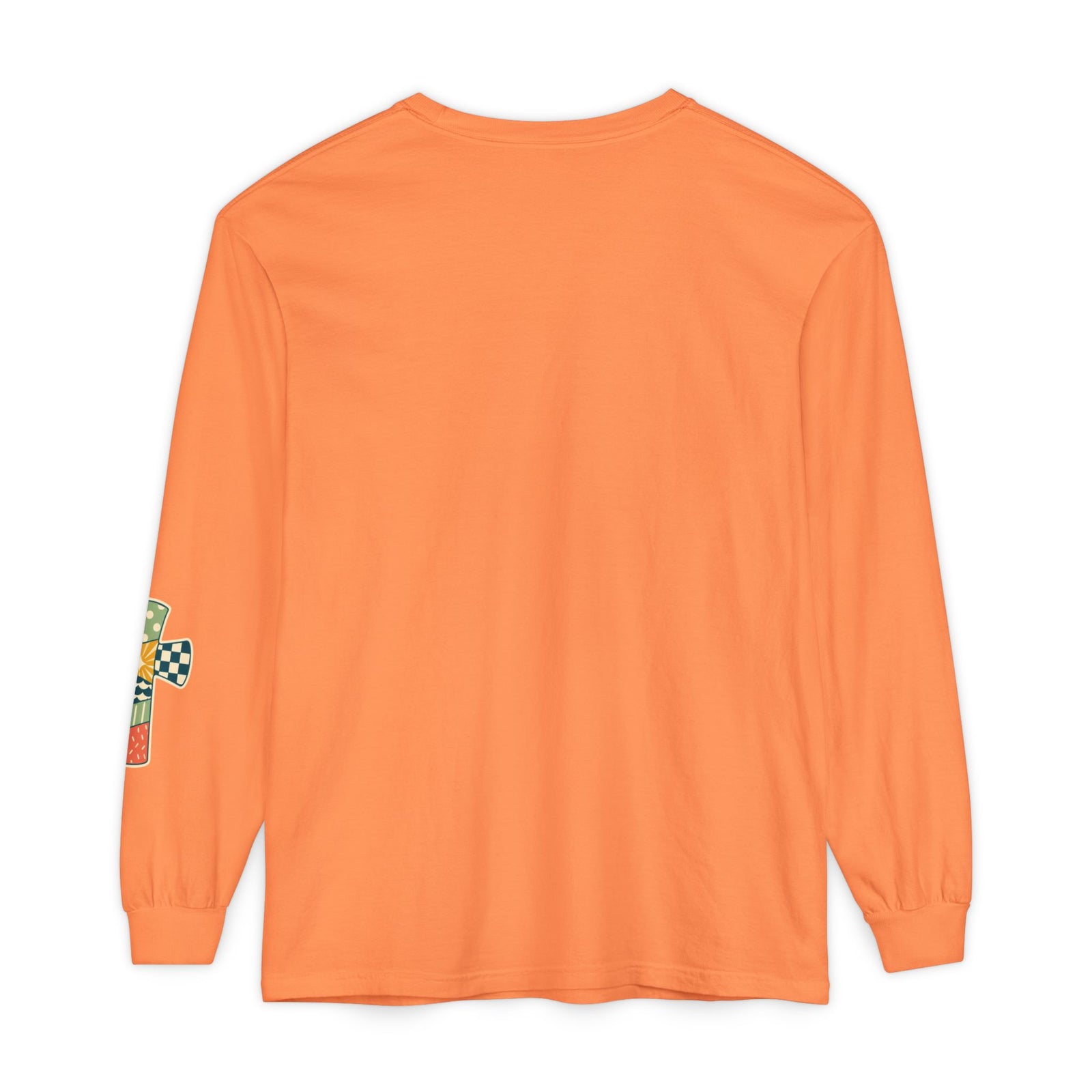 Pray, God, Repeat Long Sleeve Tee — 1 Thessalonians 5:17 Christian Shirt