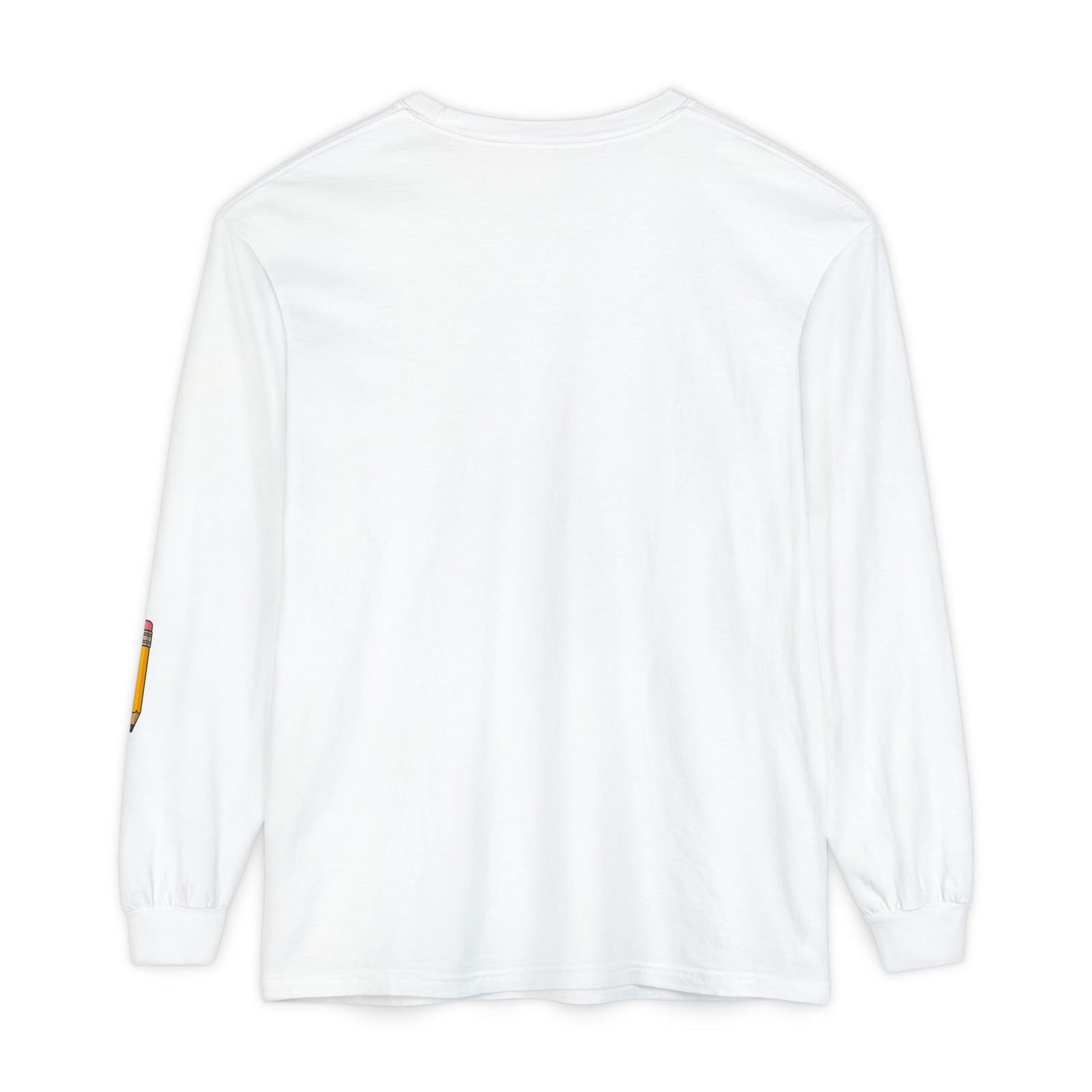 Fish Math Long Sleeve Tee — Cute Brainy Fish Graphic Shirt