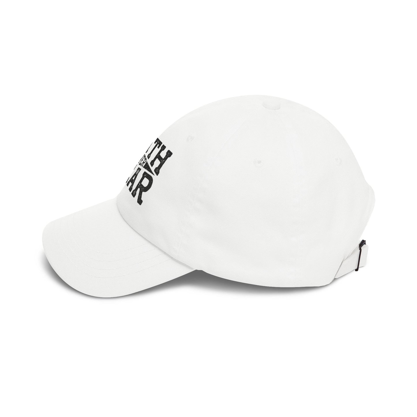 Faith Over Fear Dad Cap — Embroidered Inspirational Baseball Hat