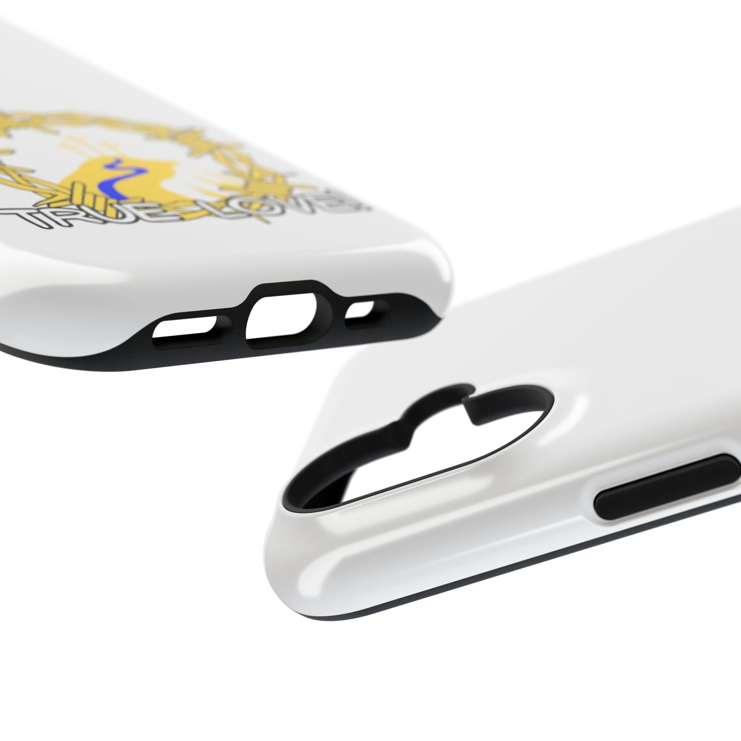 Impact-Resistant Phone Case — 'True Love' Crown of Thorns Faith Design