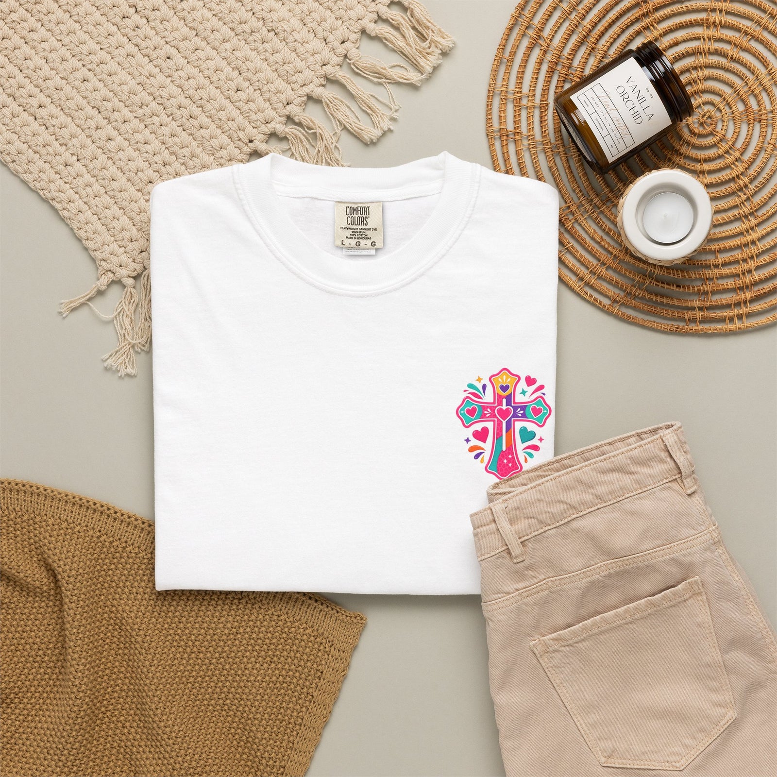 Christian T-Shirt — Colorful Faith Tee
