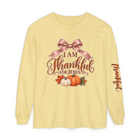 Load image into Gallery viewer, "I Am Thankful" Long Sleeve Tee