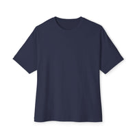 Load image into Gallery viewer, Boxy Tee — "The Alpha and the Omega" Back Graphic Christian T‑Shirt (Revelation 1:11)