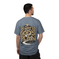 Load image into Gallery viewer, Romans 8:28 "The Way to God's Plan" T-Shirt