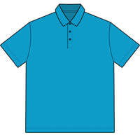 Load image into Gallery viewer, "Faith Over Fear" Pink Ribbon Polo
