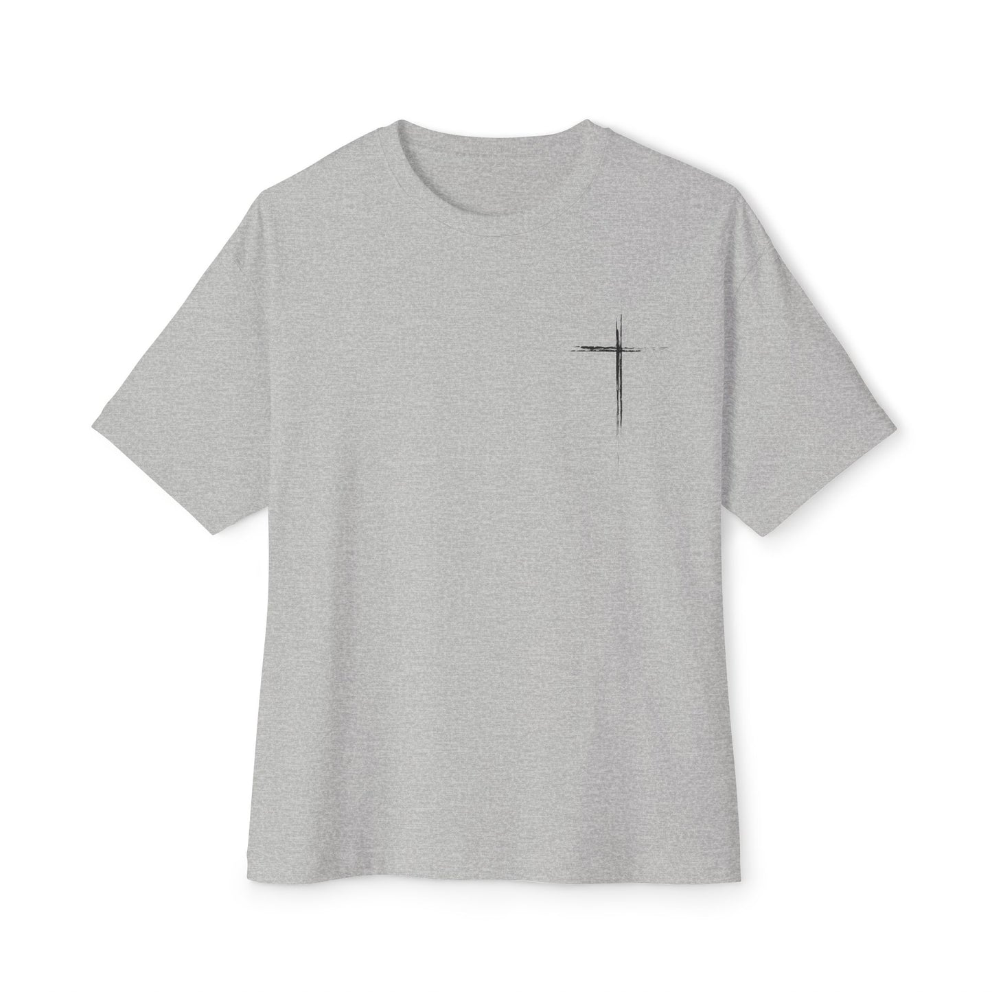 5G Connection with God Oversized Tee — Christian Graphic Boxy T-Shirt