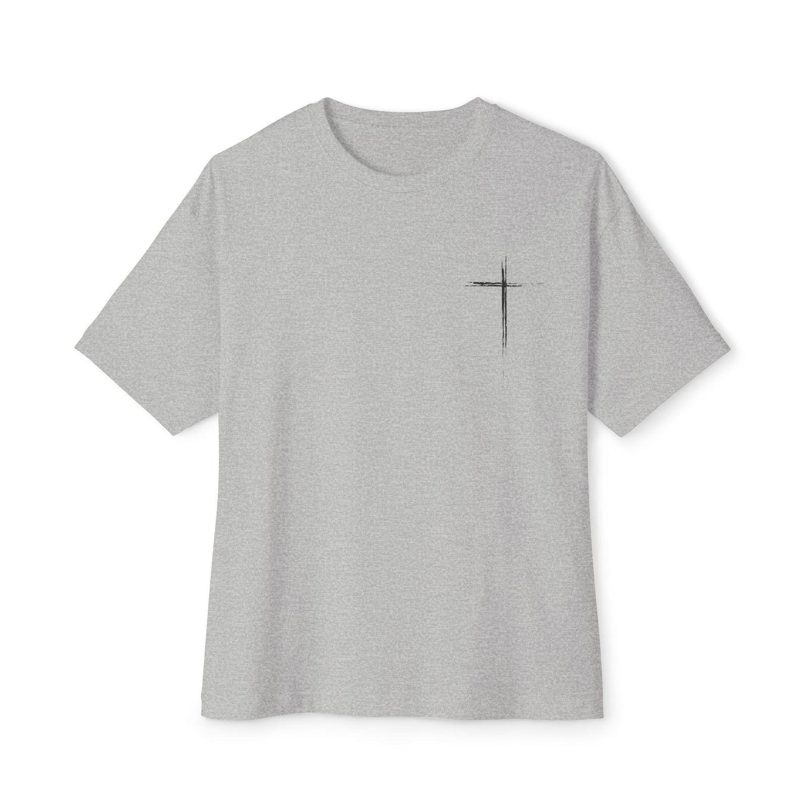 5G Connection with God Oversized Tee — Christian Graphic Boxy T-Shirt