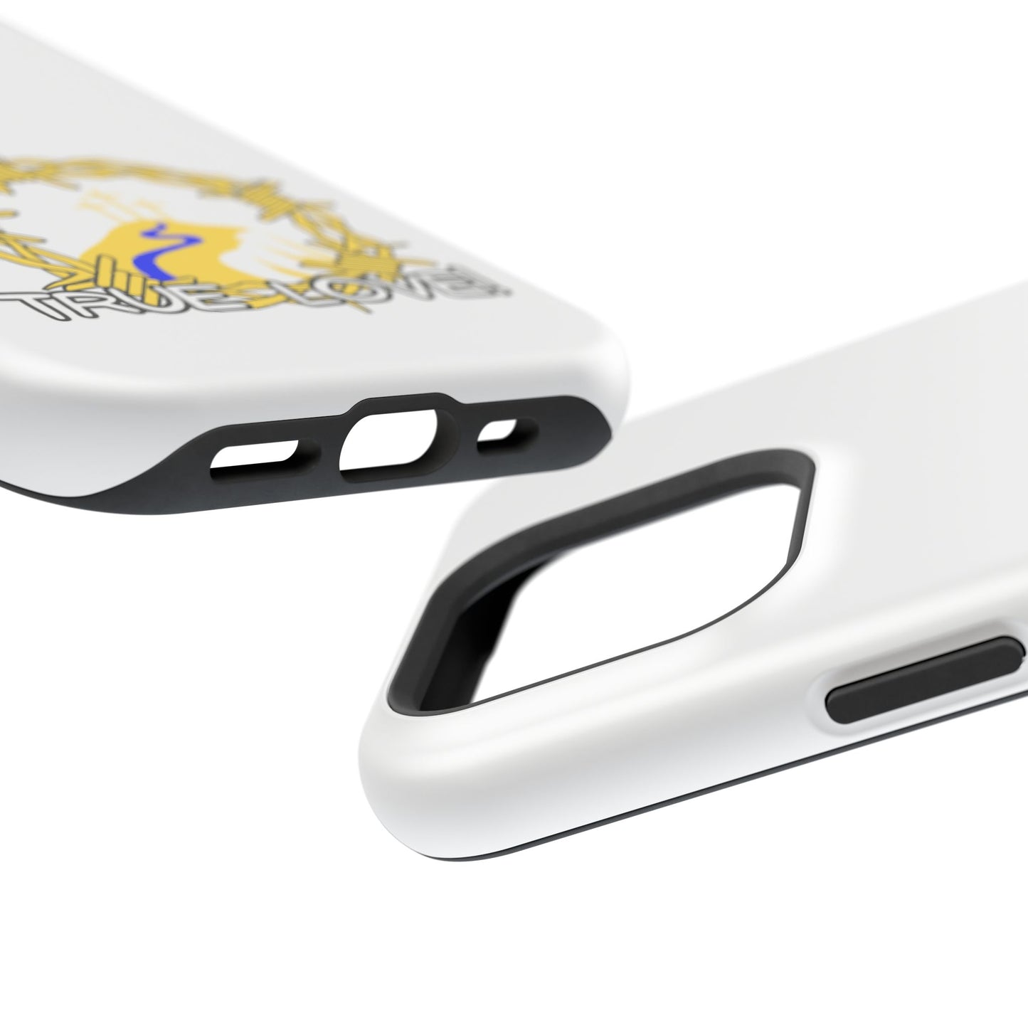 Impact-Resistant Phone Case — 'True Love' Crown of Thorns Faith Design