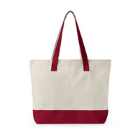 Load image into Gallery viewer, Pray Pray Pray Zippered Canvas Tote