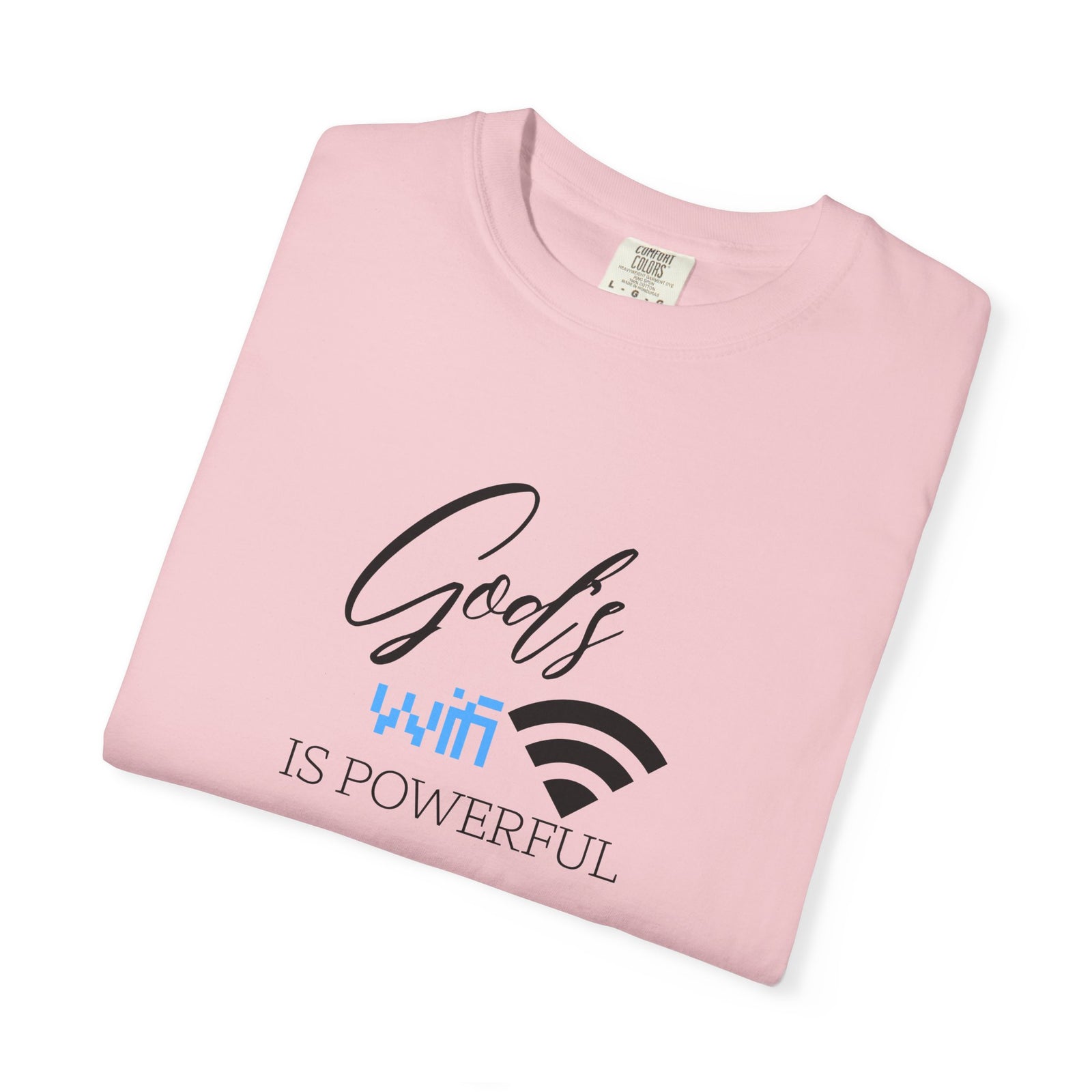 "God's WiFi is Powerful" Graphic Tee
