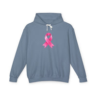 Load image into Gallery viewer, "Pink Ribbon" Front "Hope Courage Strength" Back- Hoodie