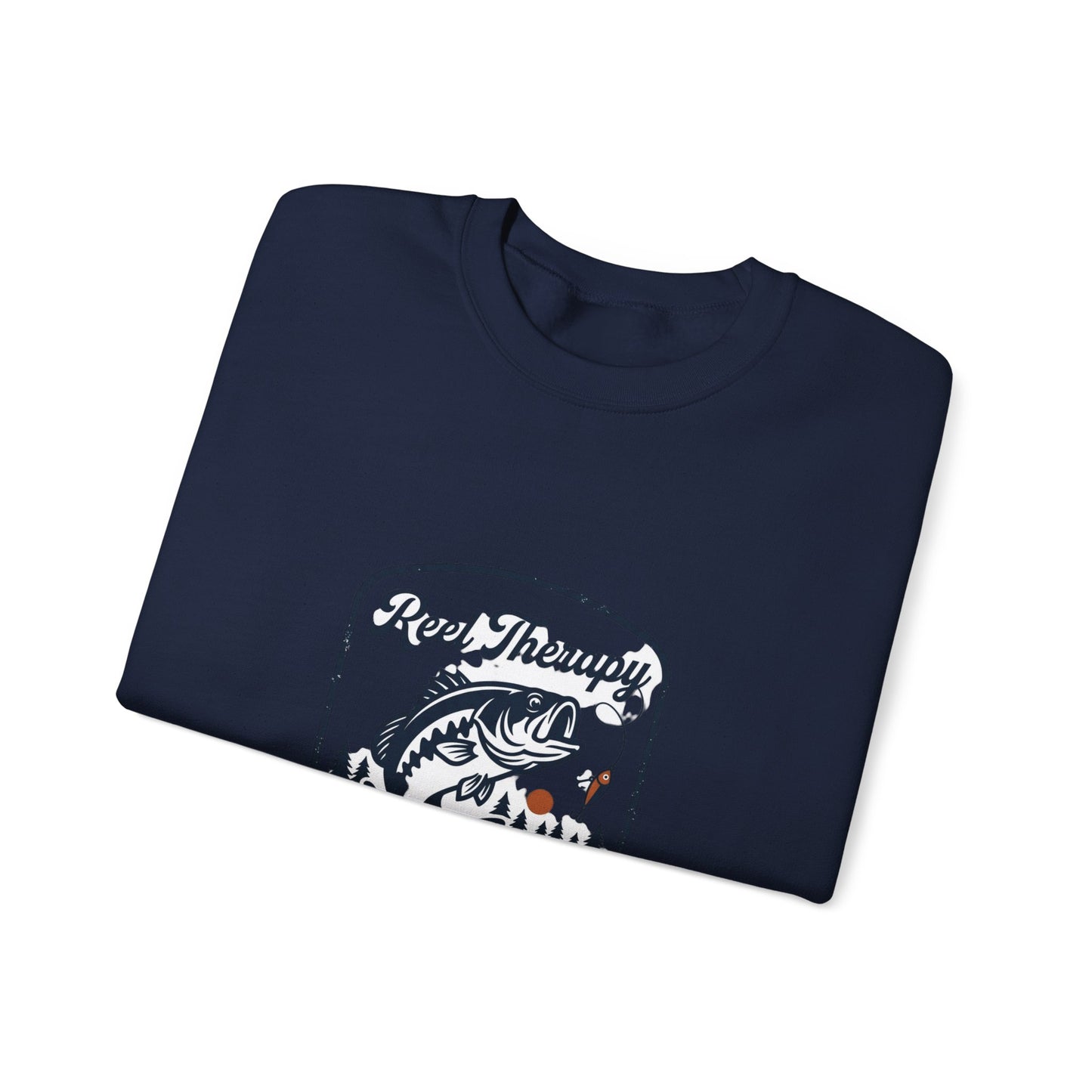 Reel Therapy Fishing 'Father Mode' Sweatshirt | Father's Day Retro Dad