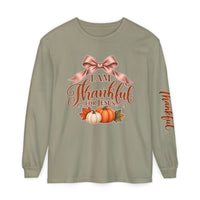 Load image into Gallery viewer, "I Am Thankful" Long Sleeve Tee