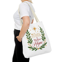 Load image into Gallery viewer, "A Thrill of Hope" Tote Bag