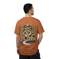 Load image into Gallery viewer, Romans 8:28 "The Way to God's Plan" T-Shirt