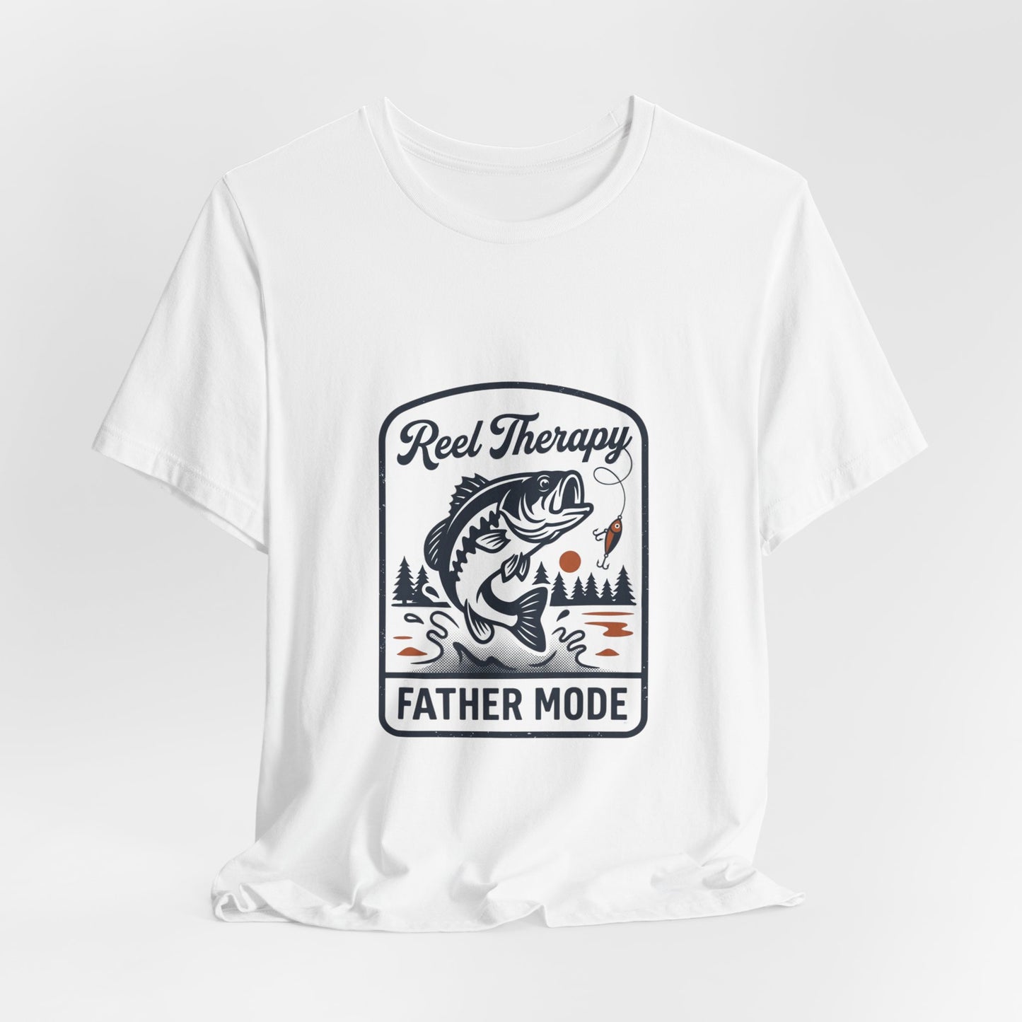Reel Therapy Father Mode Tee | Fishing Dad shirt, Retro Outdoors Father’s Day