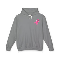 Load image into Gallery viewer, "Faith Over Fear" Pink Ribbon Front/Back Printed Hoodie