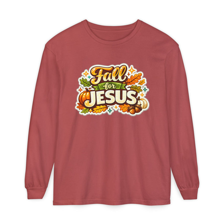 Fall for Jesus Long Sleeve Tee