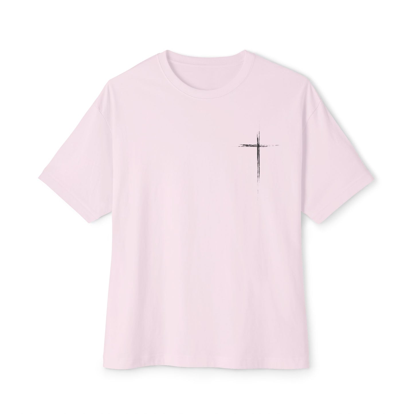 5G Connection with God Oversized Tee — Christian Graphic Boxy T-Shirt